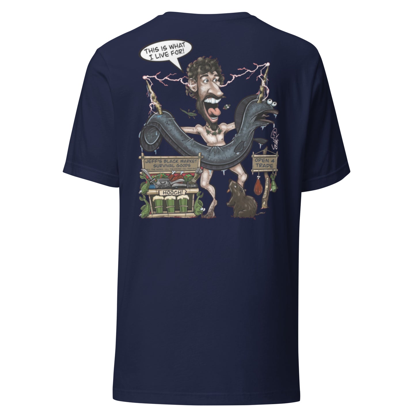 This is What I live for Toon 1 Unisex t-shirt