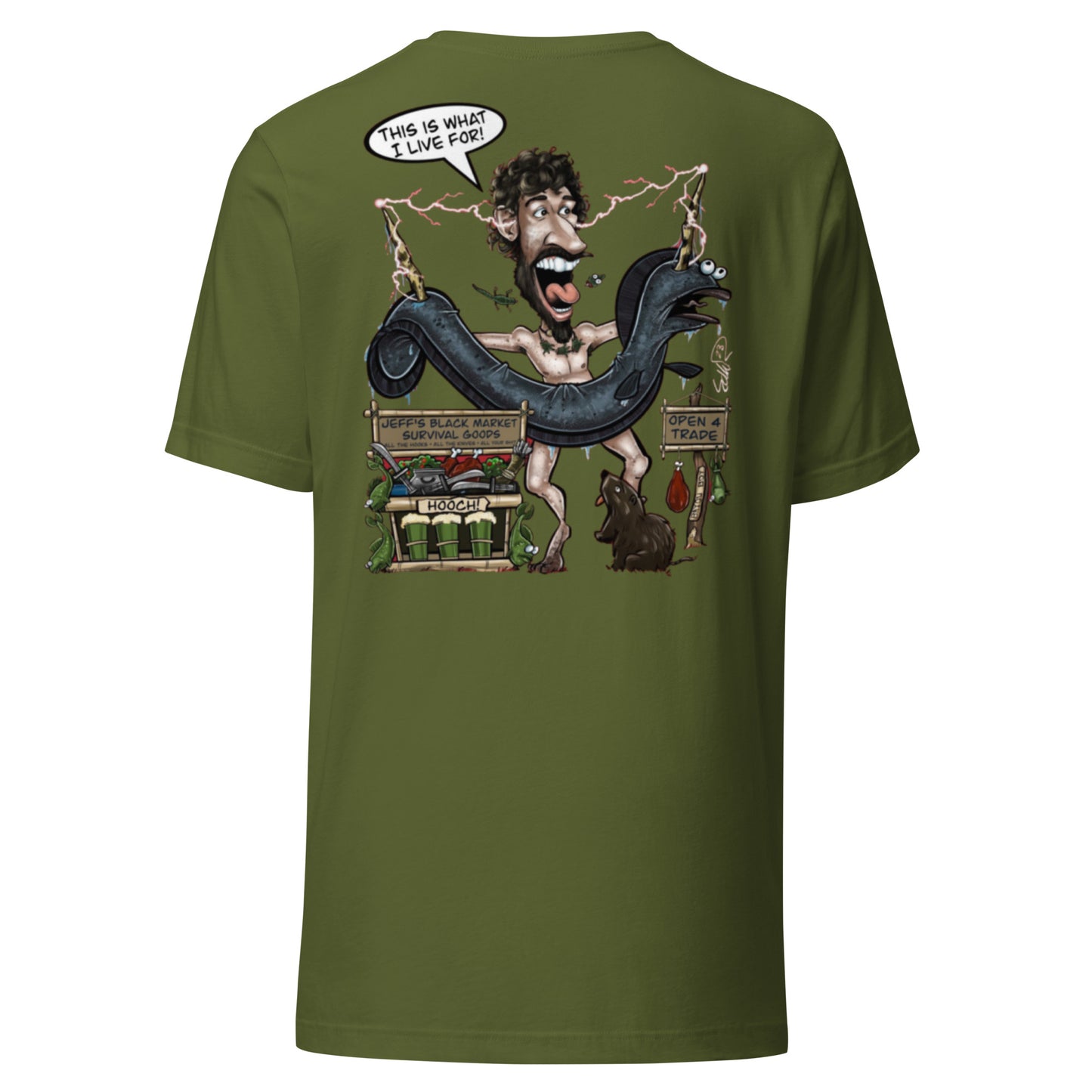 This is What I live for Toon 1 Unisex t-shirt