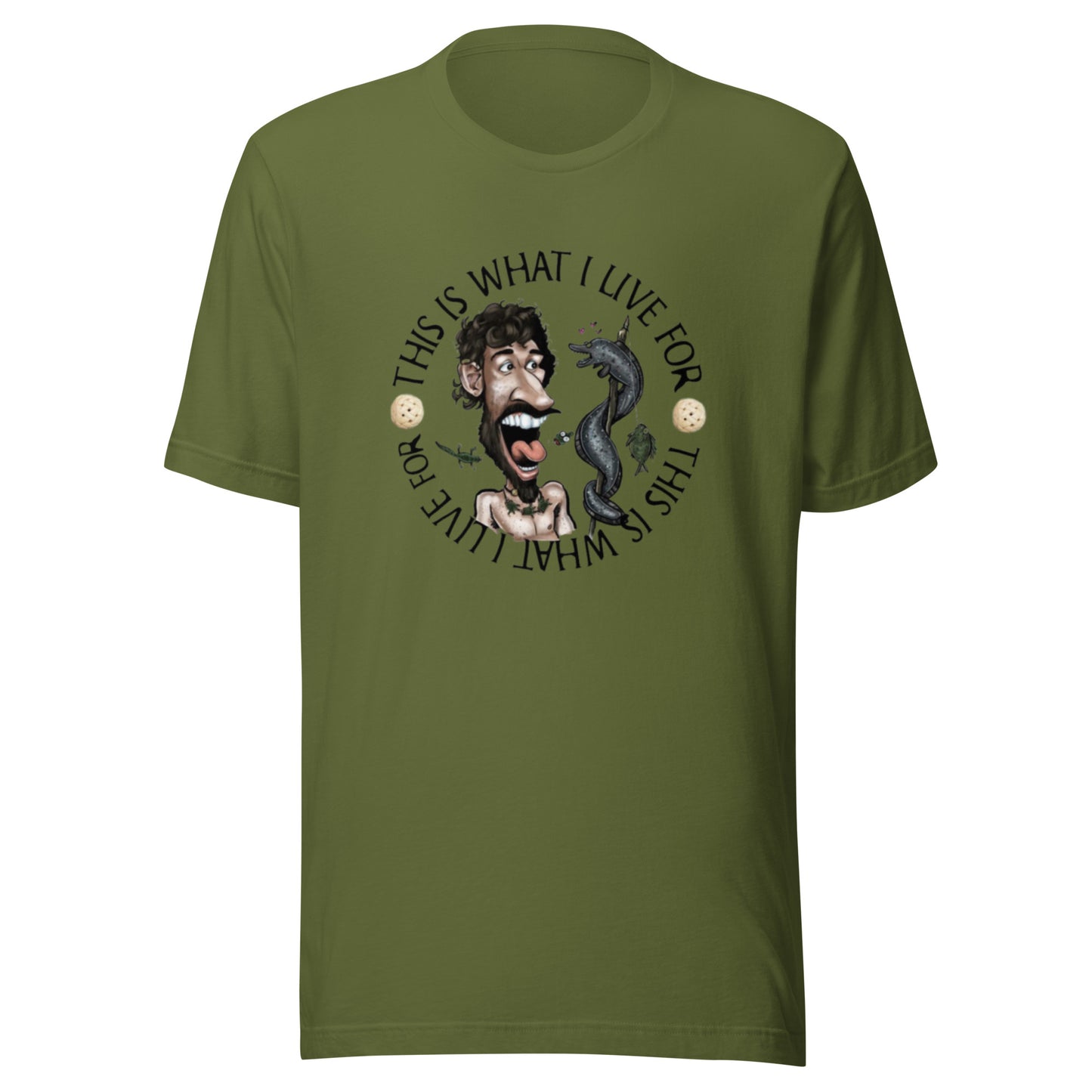This is What I Live 4 Unisex t-shirt (toon 2)