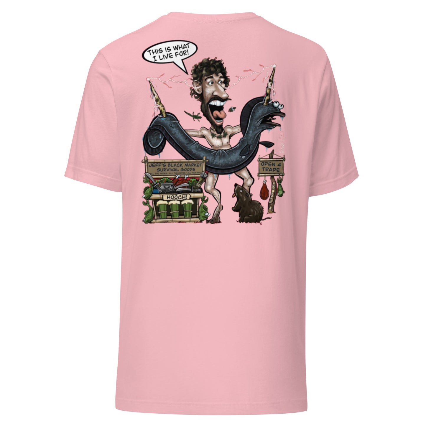 This is What I live for Toon 1 Unisex t-shirt