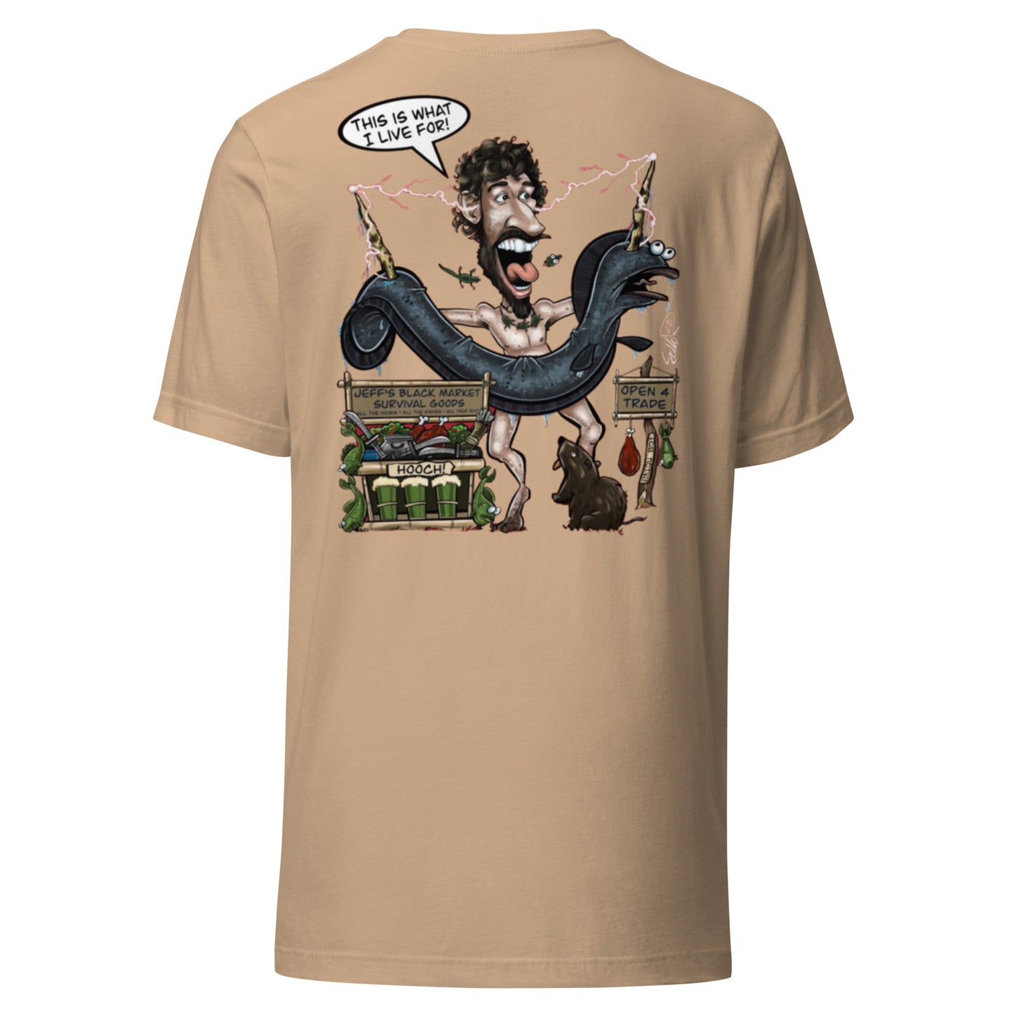 This is What I live for Toon 1 Unisex t-shirt