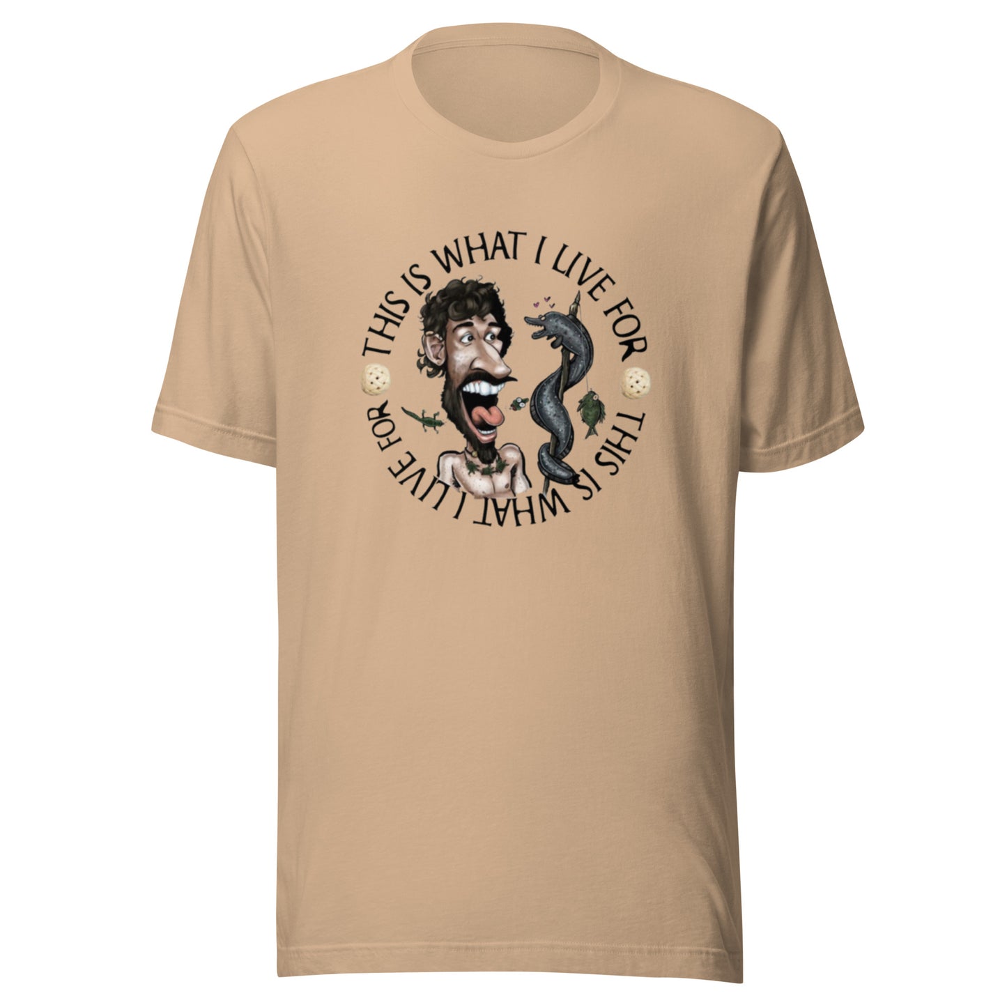 This is What I Live 4 Unisex t-shirt (toon 2)
