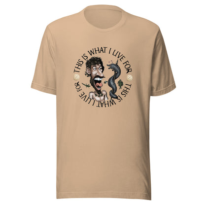 This is What I Live 4 Unisex t-shirt (toon 2)