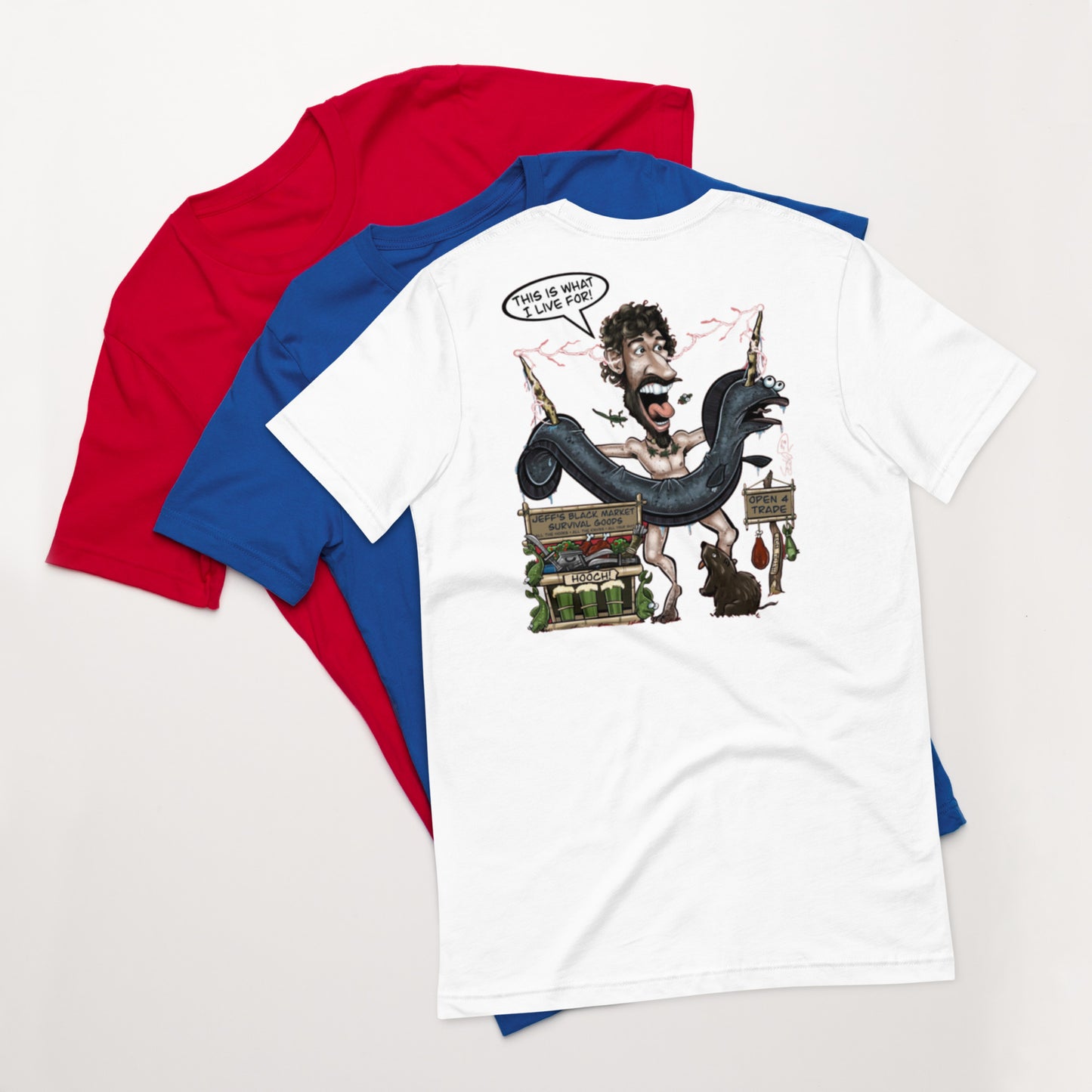 This is What I live for Toon 1 Unisex t-shirt