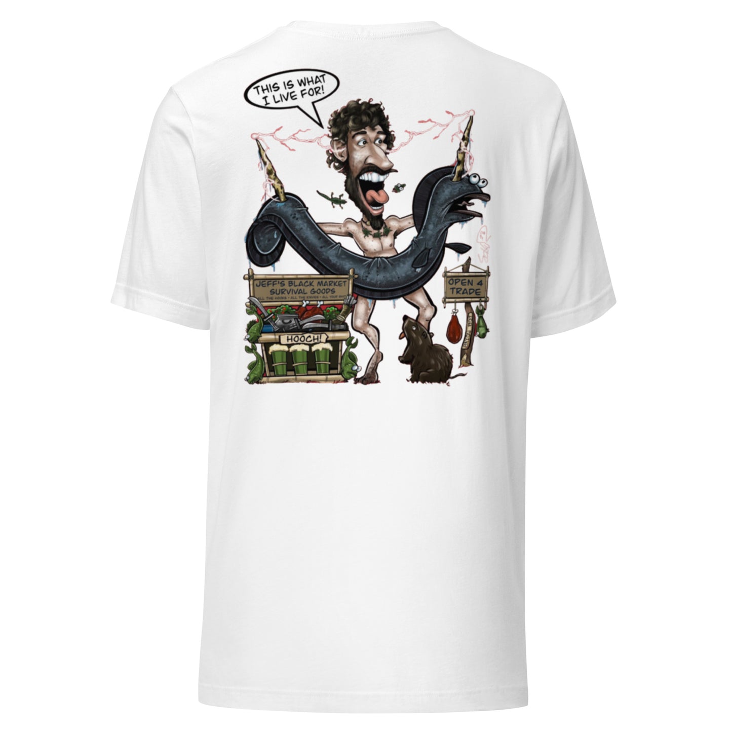 This is What I live for Toon 1 Unisex t-shirt
