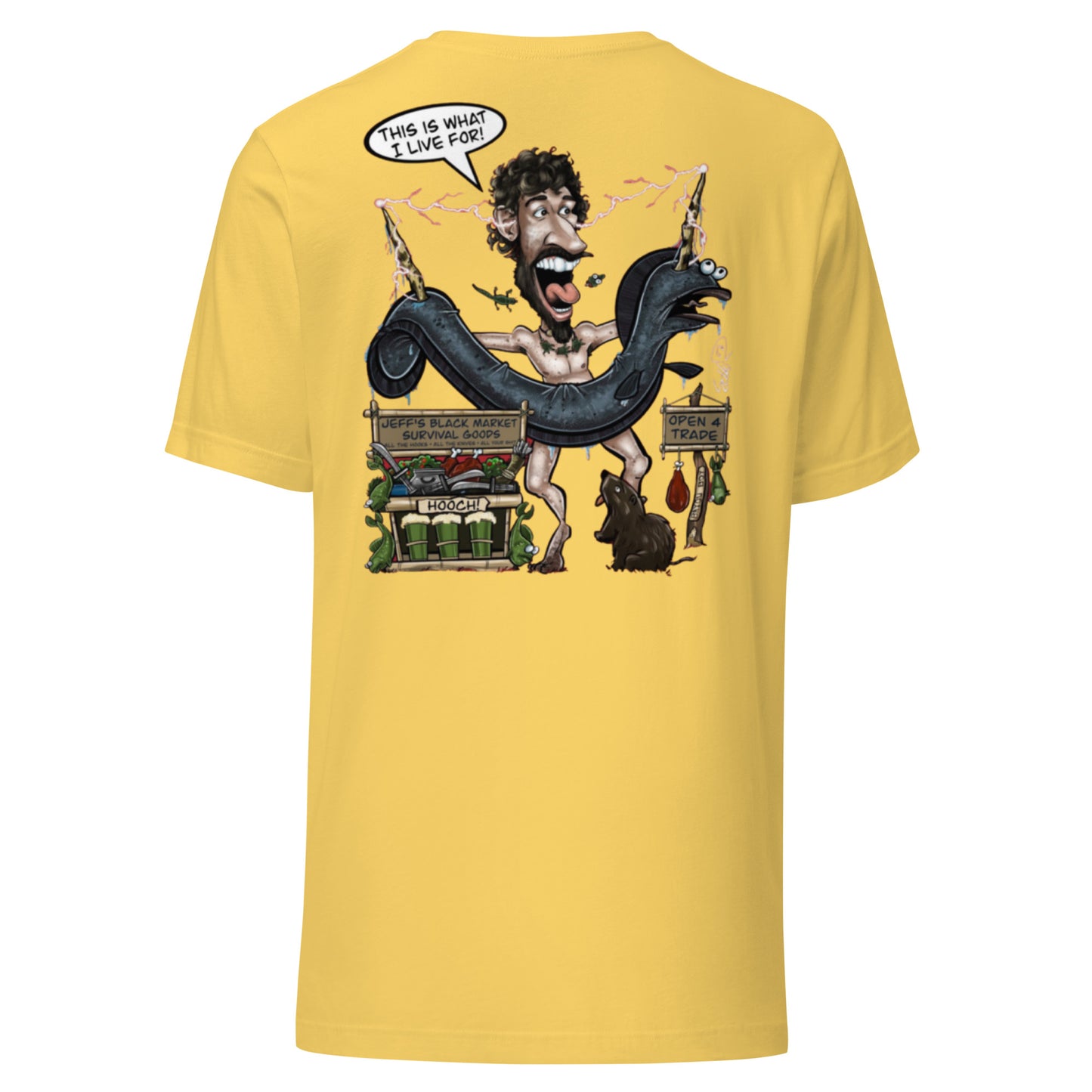 This is What I live for Toon 1 Unisex t-shirt