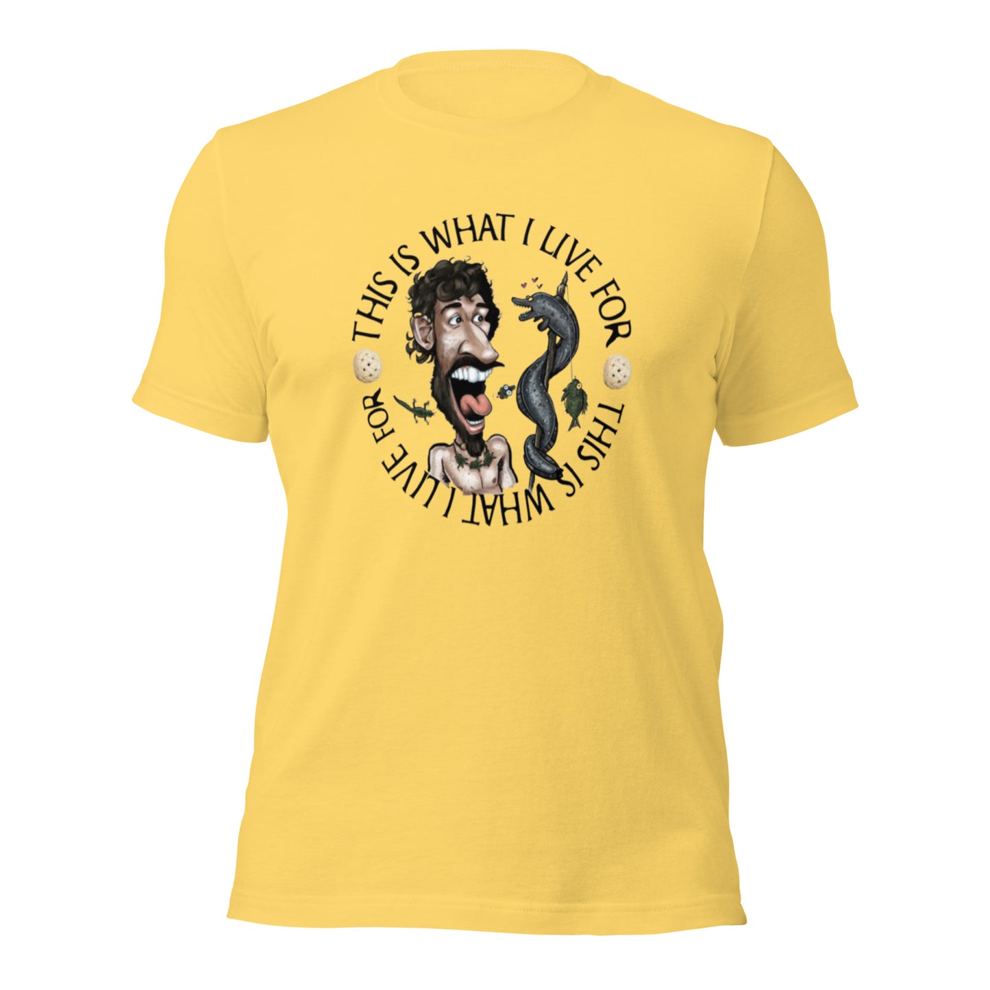 This is What I Live 4 Unisex t-shirt (toon 2)