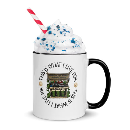 This is What I Live For Mug with Color Inside