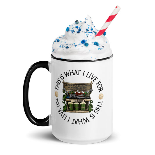 This is What I Live For Mug with Color Inside