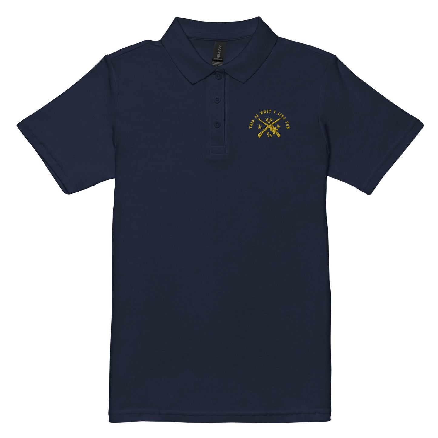 This is What I Live For Women’s pique polo shirt