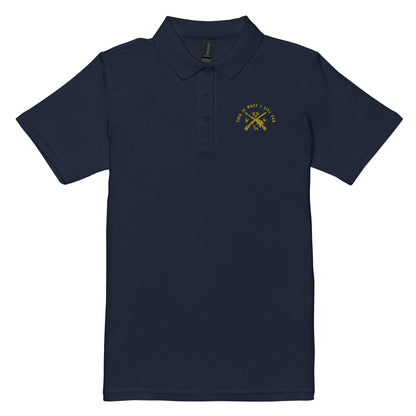 This is What I Live For Women’s pique polo shirt