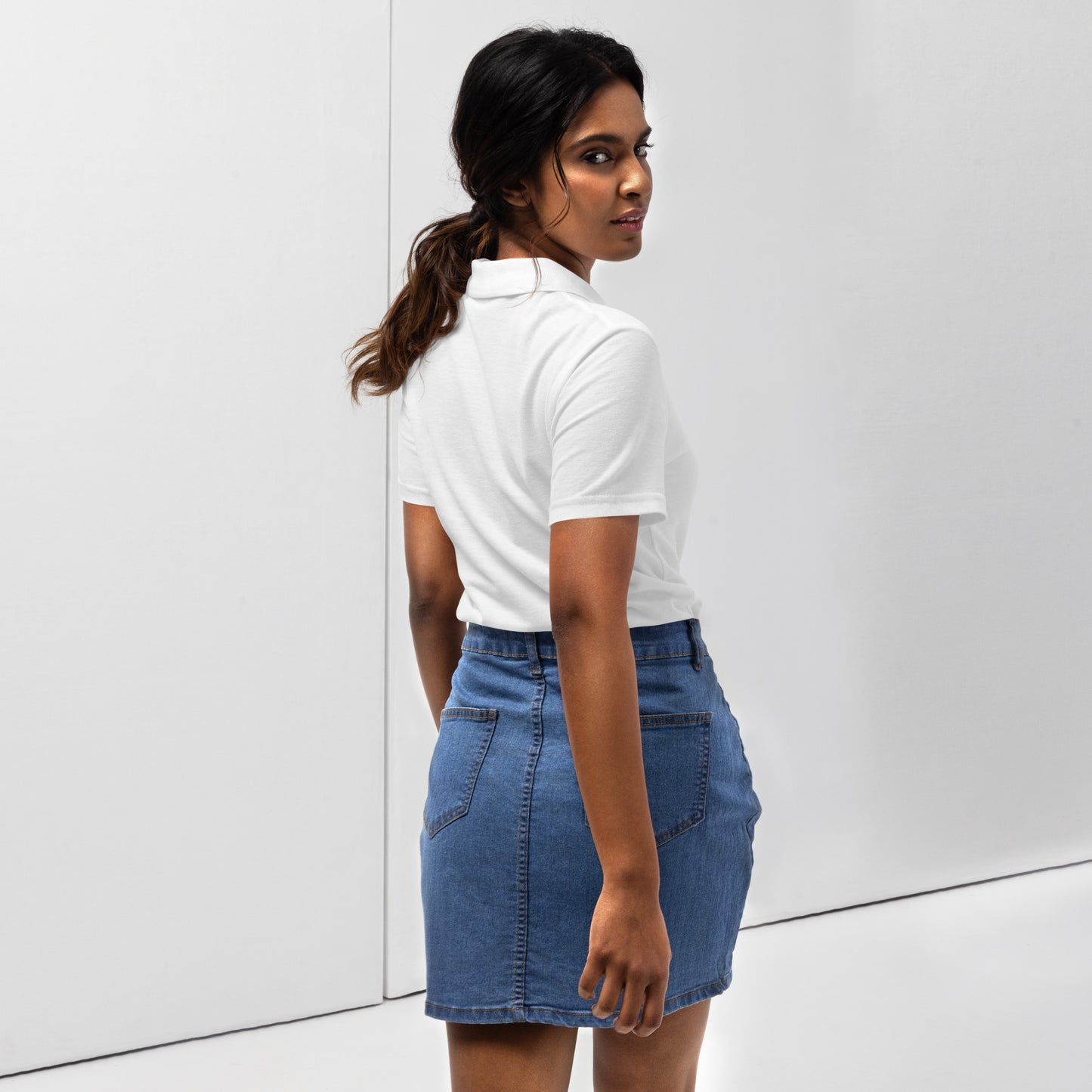 This is What I Live For Women’s pique polo shirt (Hunt 1)