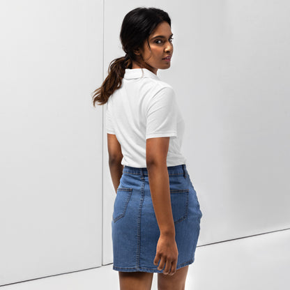 This is What I Live For Women’s pique polo shirt (Hunt 1)