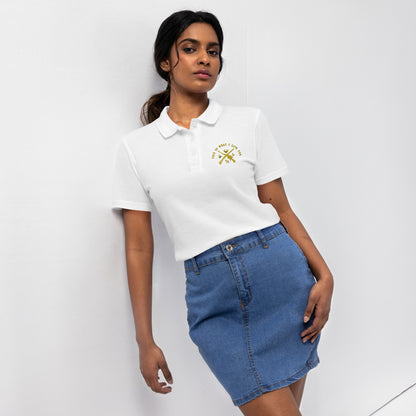 This is What I Live For Women’s pique polo shirt