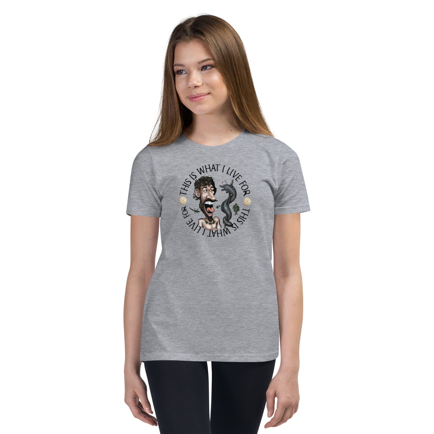 Youth Short Sleeve T-Shirt This is What I Live For (toon 2)