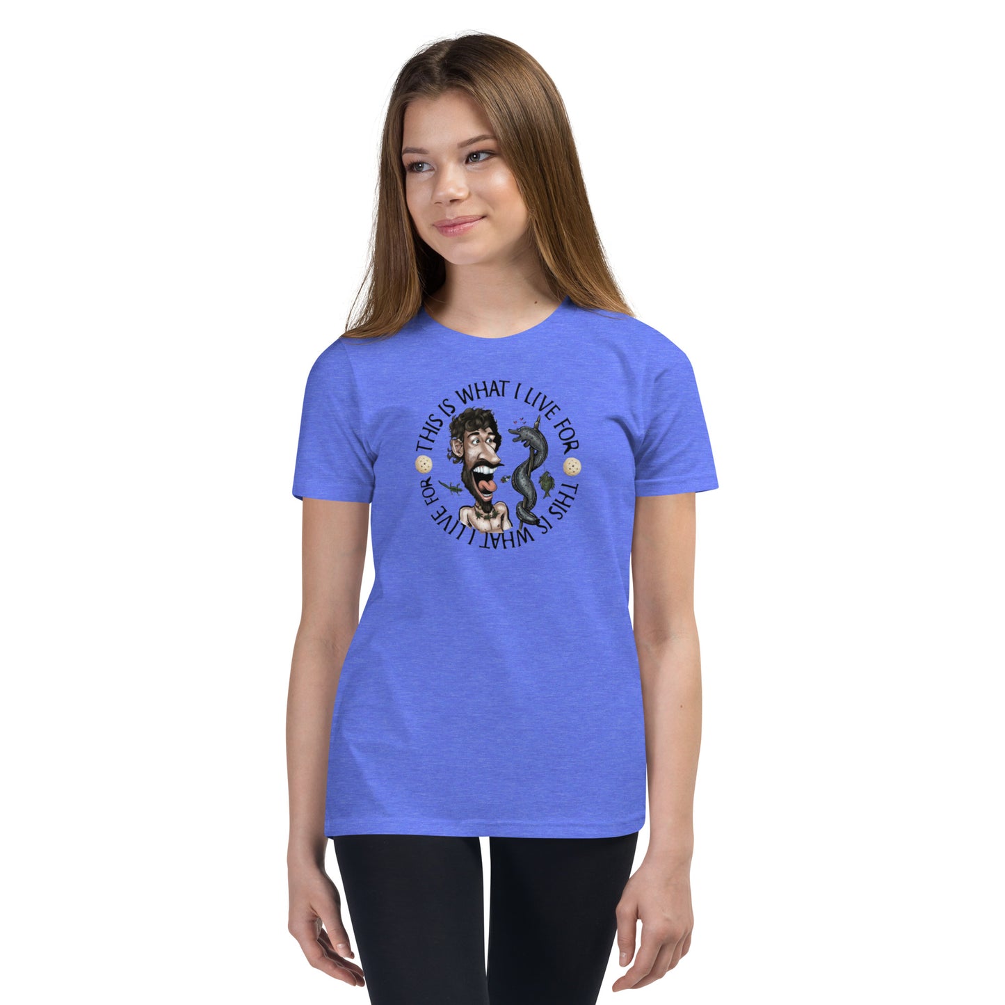 Youth Short Sleeve T-Shirt This is What I Live For (toon 2)