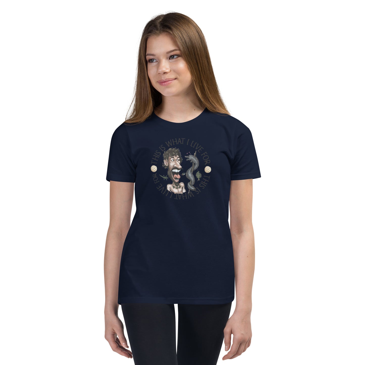 Youth Short Sleeve T-Shirt This is What I Live For (toon 2)