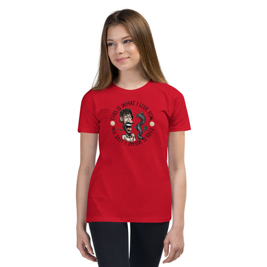 Youth Short Sleeve T-Shirt This is What I Live For (toon 2)
